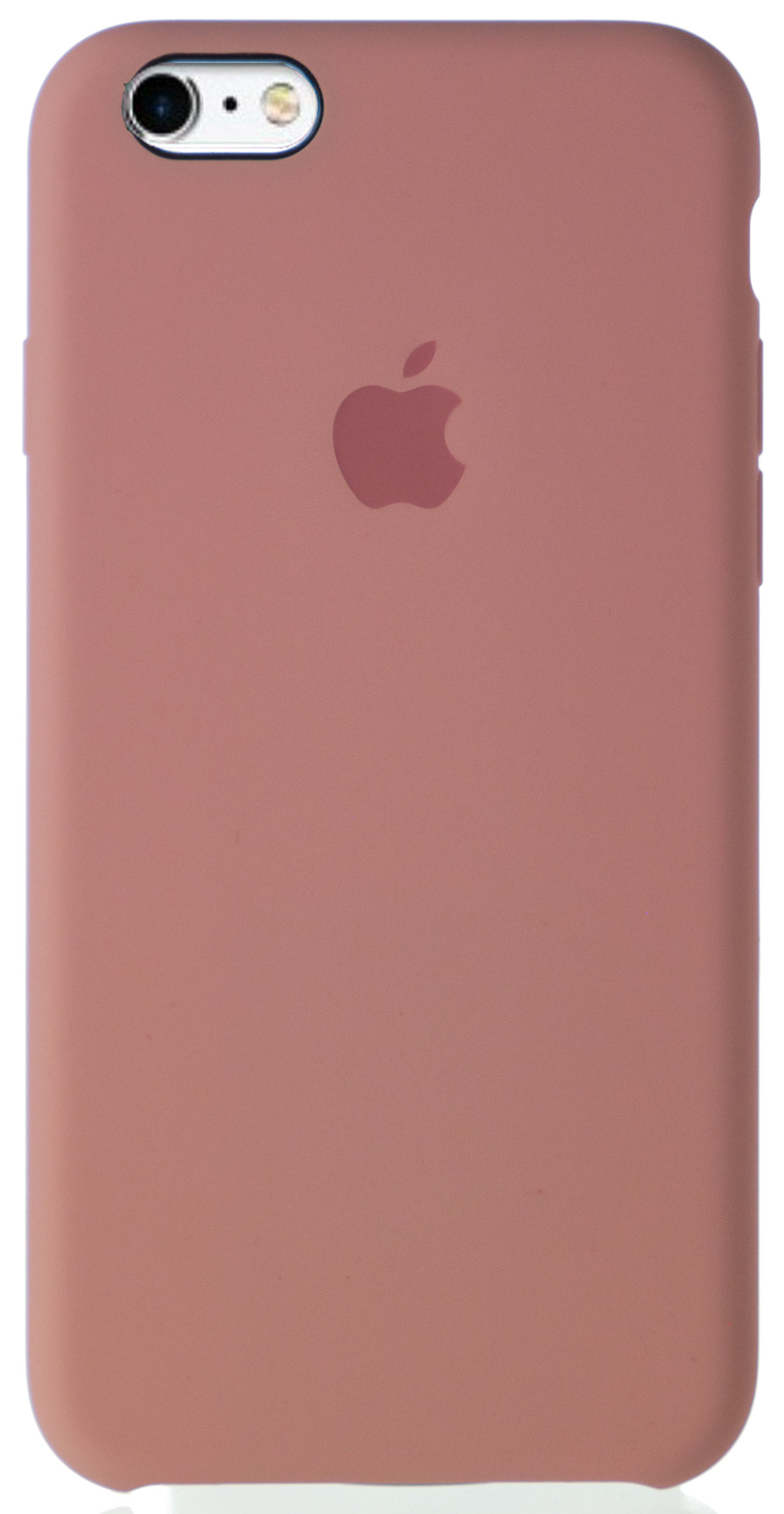 Чехол Silicone Case качество Lux для iPhone 6/6S бледно-розовый